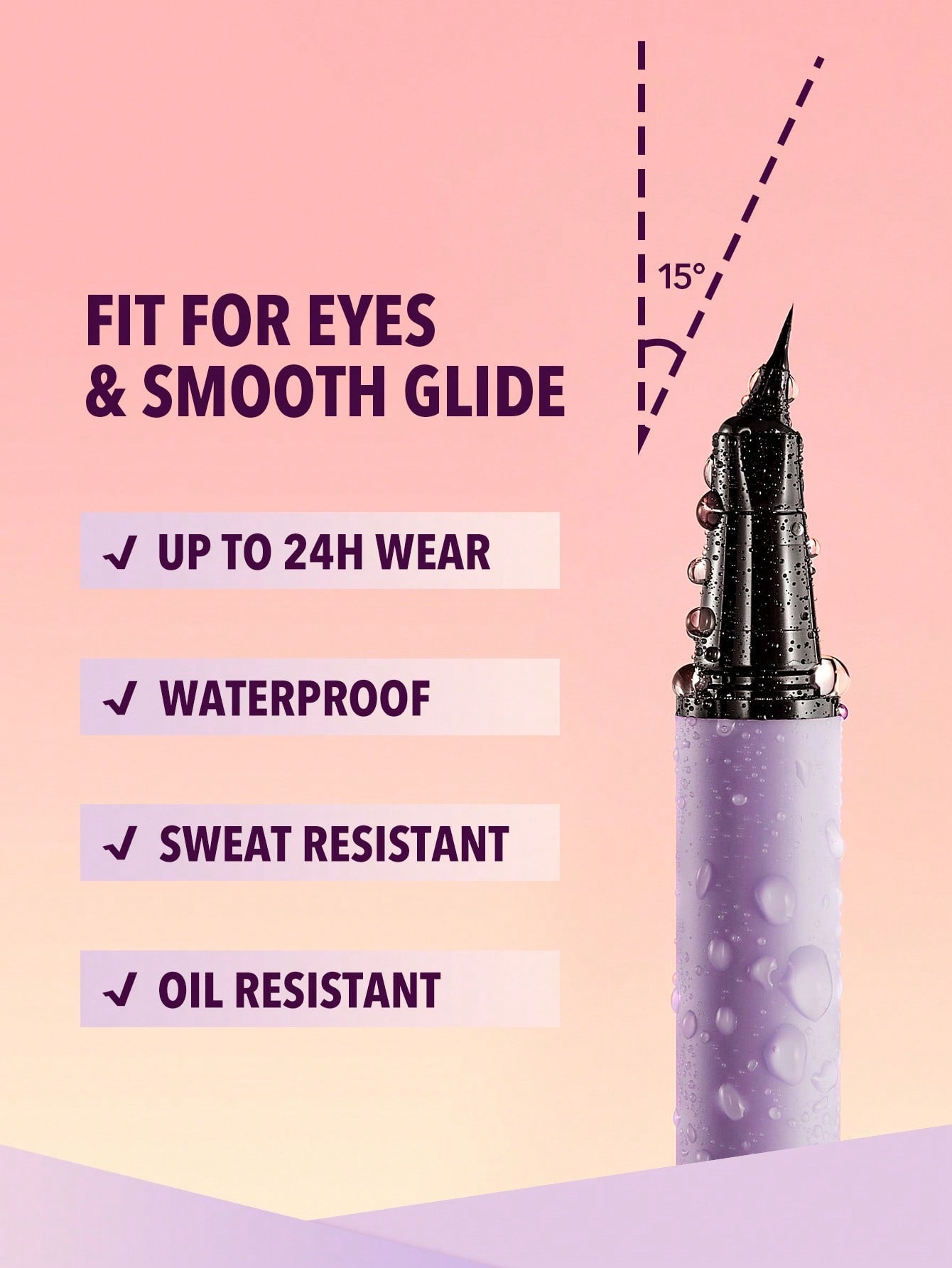 SHEGLAM Pro-Flex Angled Eyeliner – Black