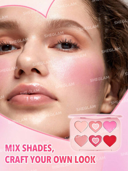 Sheglam Flush Crush Cream Blush Eye Palette - Khayest