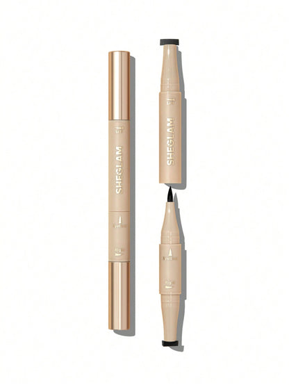 Sheglam Get Foxy Eye Stamp & Liner Pen – Black