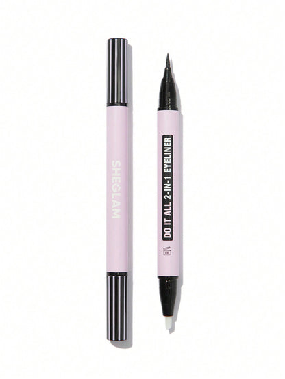 SHEGLAM Do It All 2-in-1 Black Eyeliner