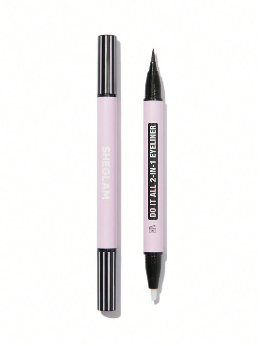 SHEGLAM Do It All 2-in-1 Black Eyeliner