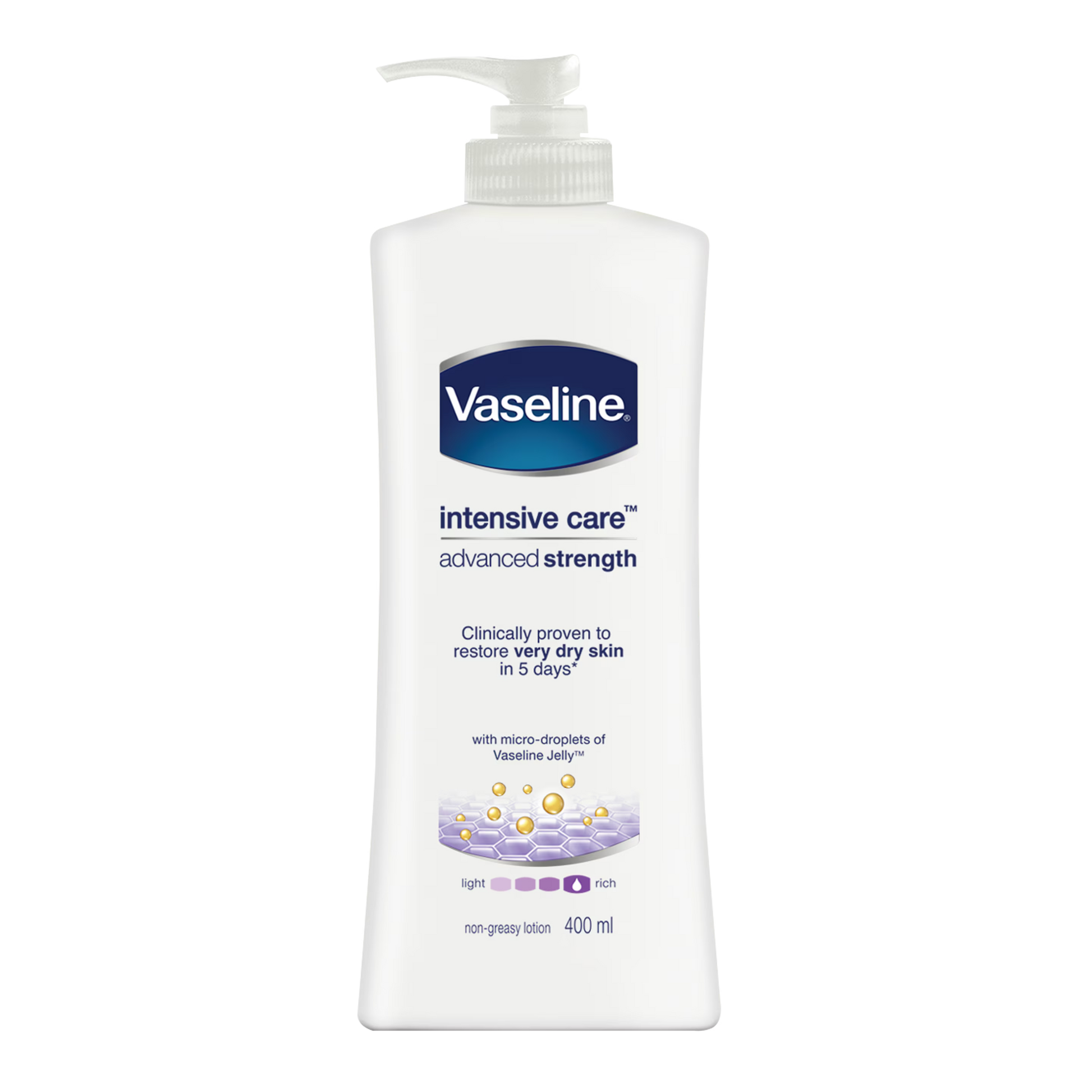 Vaseline Intensive Care Advanced Strength 400Ml - Khayest