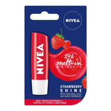 Nivea 24h Melt In Moisture Lip Balm Strawberry Shine