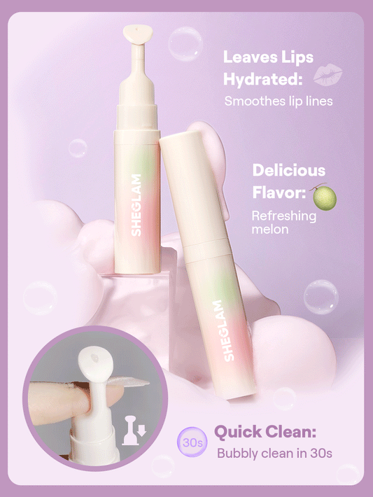 Sheglam Bubble Buff Lip Scrub Bubble Bath
