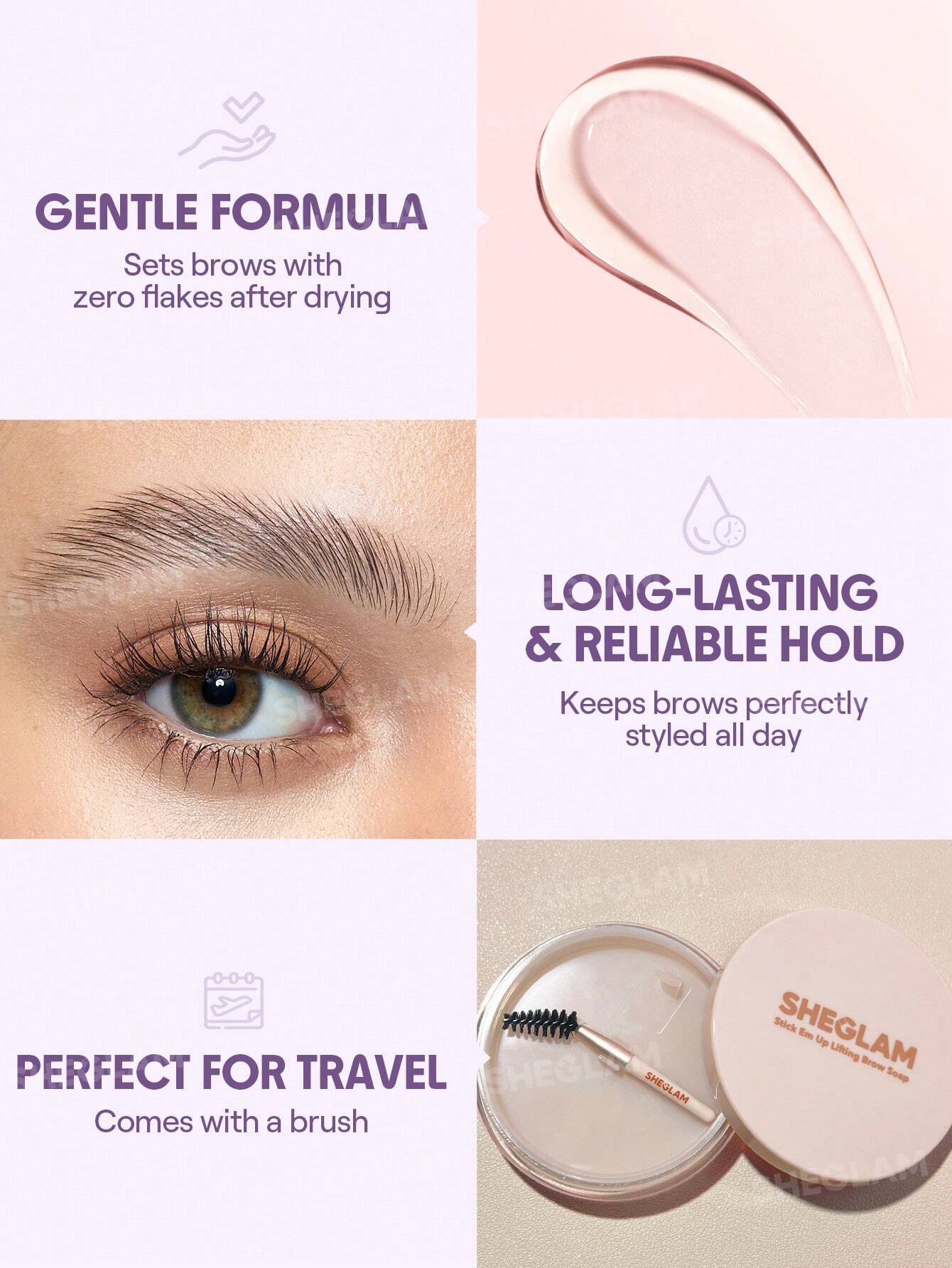 SHEGLAM Stick Em Up Lifting Brow Soap