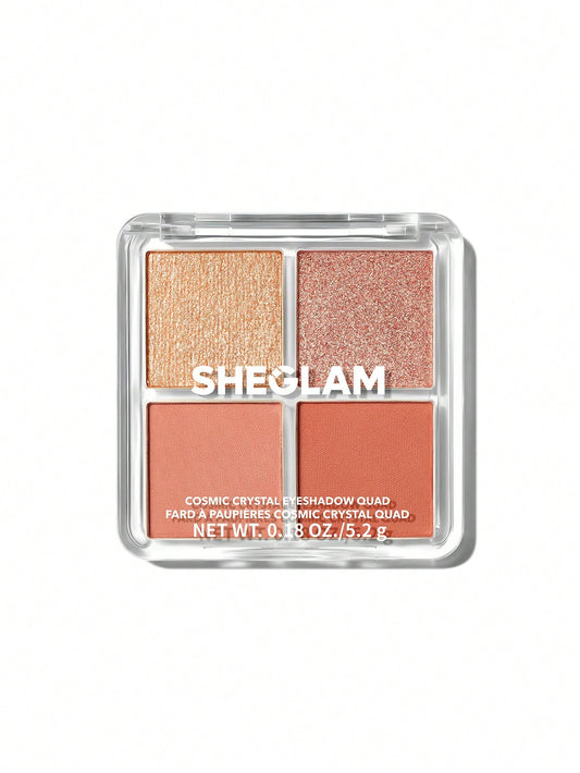 SHEGLAM Cosmic Crystal Eyeshadow Quad Charm School