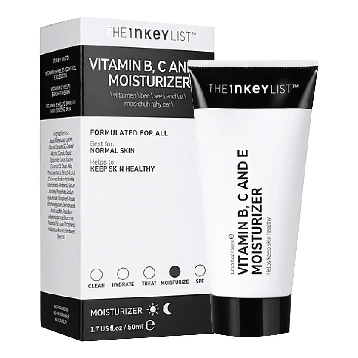 The Inkeylist Vitamin B, C And E Moisturizer 50ml