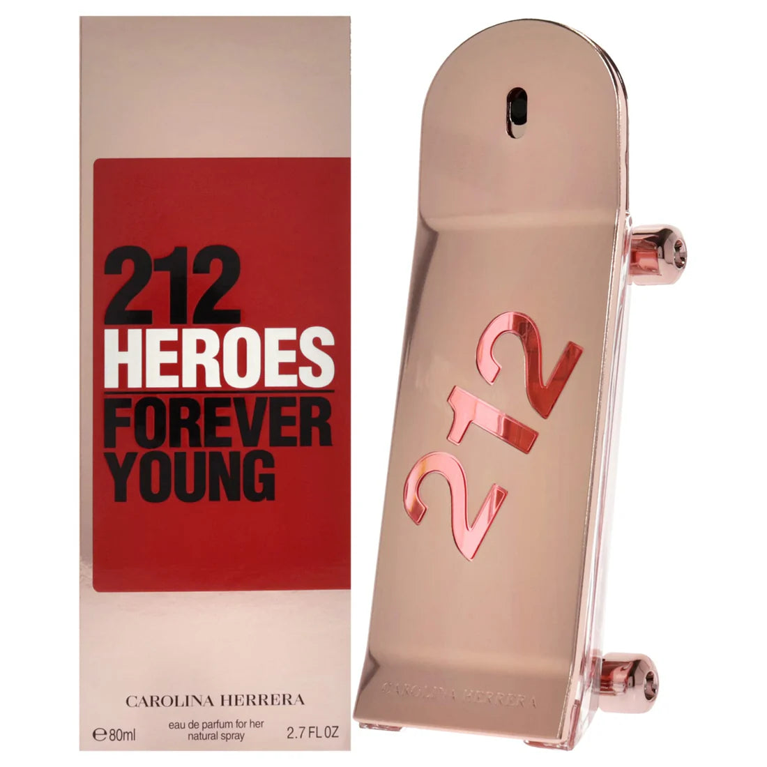 Carolina Herrera 212 Heroes Forever Young EDP Perfume For Woman 80ml - Khayest