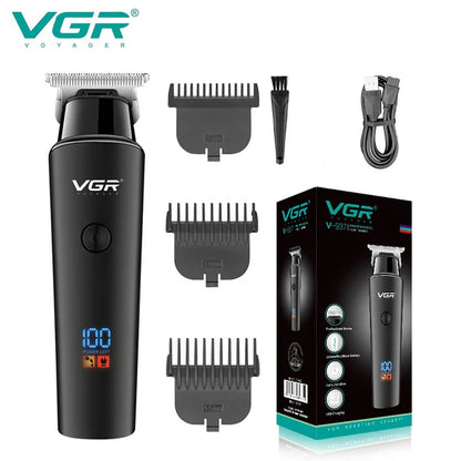 VGR V-937 Professional Electric Hair Trimmer Cordless Beard & Hair Clipper For Men - Khayest