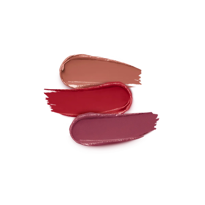 KIKO Milano Smart Fusion Lip Set 02  | 3 Creamy Radiant Lipsticks - Khayest