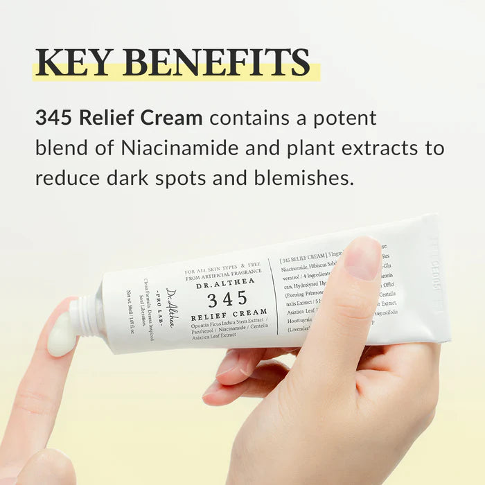 Dr Althea 345 Relief Face Cream 50ml - Khayest