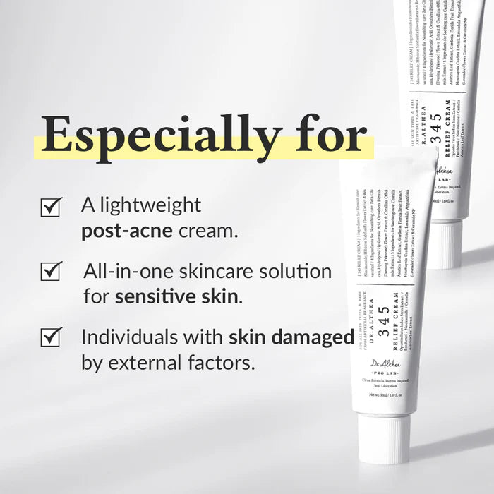 Dr Althea 345 Relief Face Cream 50ml - Khayest