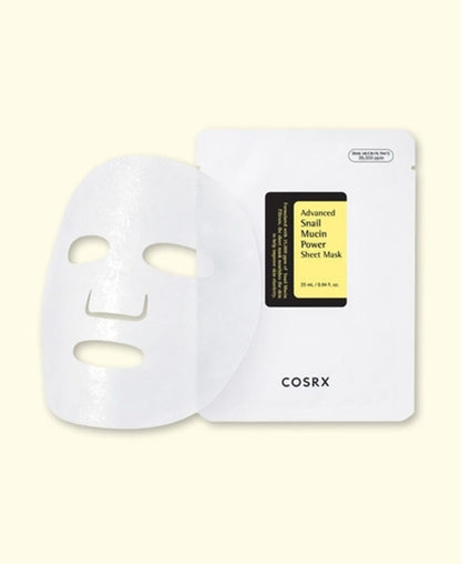 Cosr X Advanced Snail Mucin Power Sheet Mask - Khayest