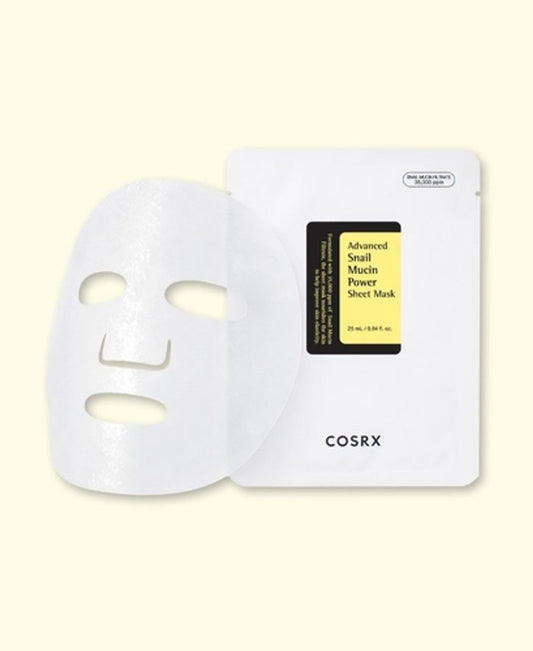 Cosr X Advanced Snail Mucin Power Sheet Mask - Khayest