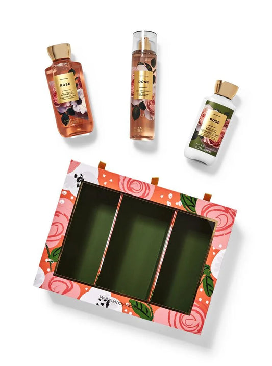 Bath and Body Rose Gift Set