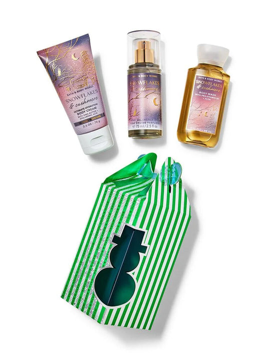 Bath & Body Works Snowflakes & Cashmere 3-Piece Mini Set