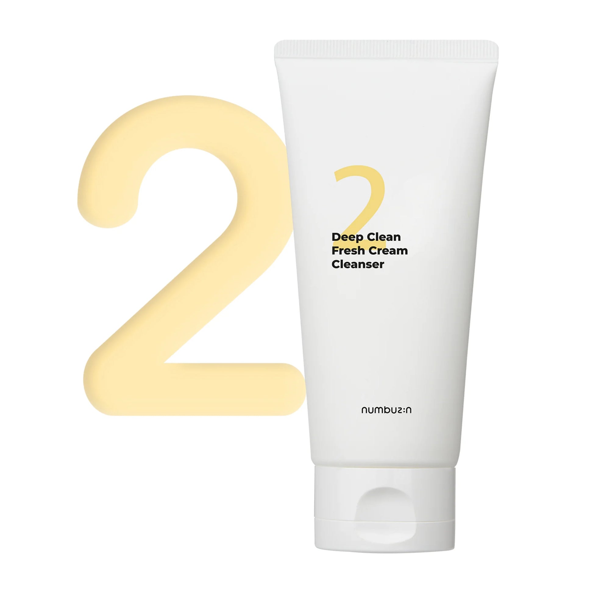 Numbuzin No.2 Deep Clean Fresh Cream Cleanser 120ml - Khayest