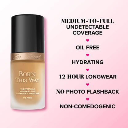 Too Faced Born This Way Flawless Coverage Natural Finish Foundation 30ml - Khayest