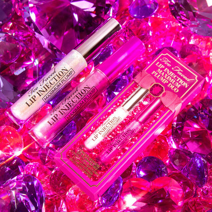 Too Faced Lip Injection Maximum Plump Lip Gloss Duo - Khayest