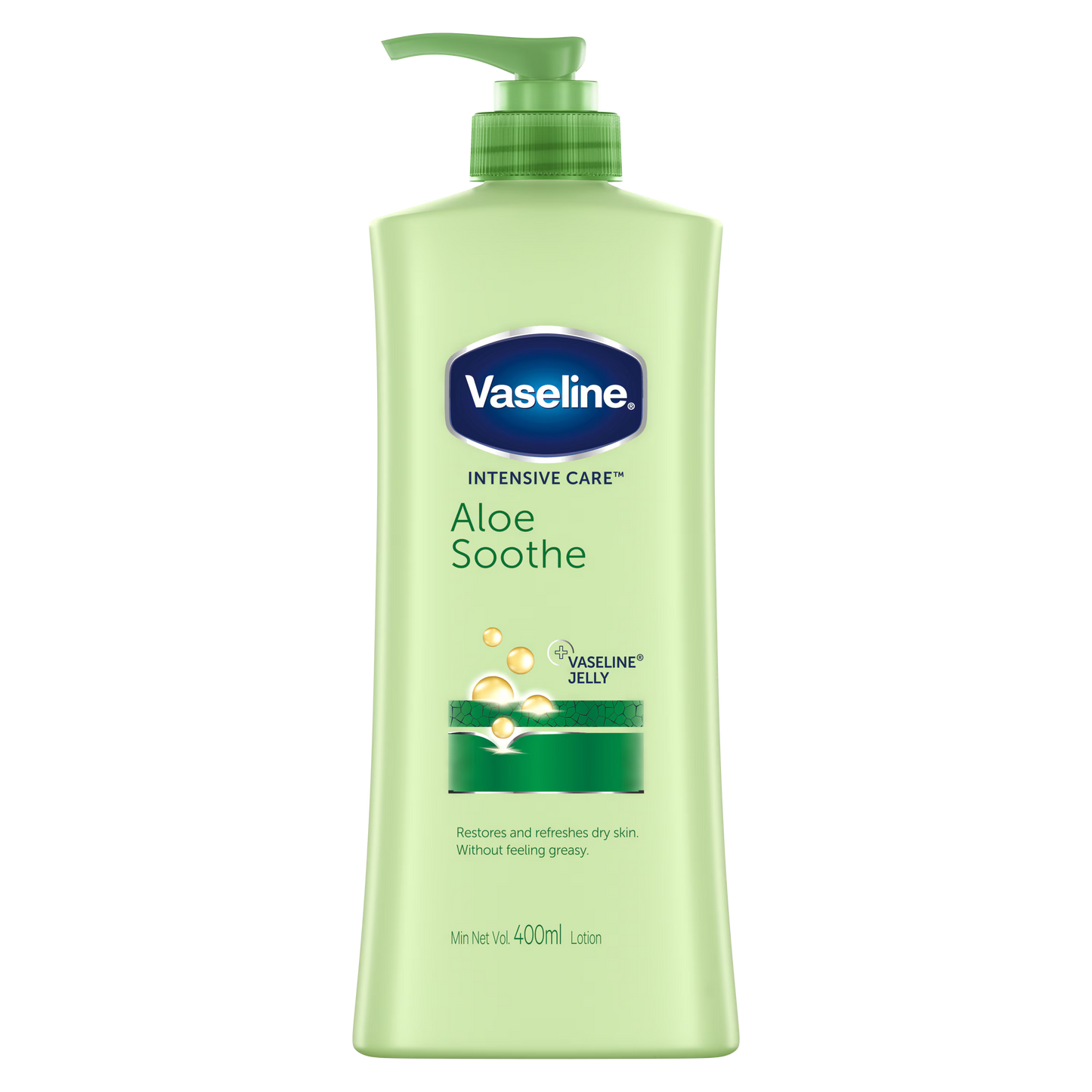 Vaseline Intensive Care Aloe Soothe Vaseline Jelly 400Ml - Khayest