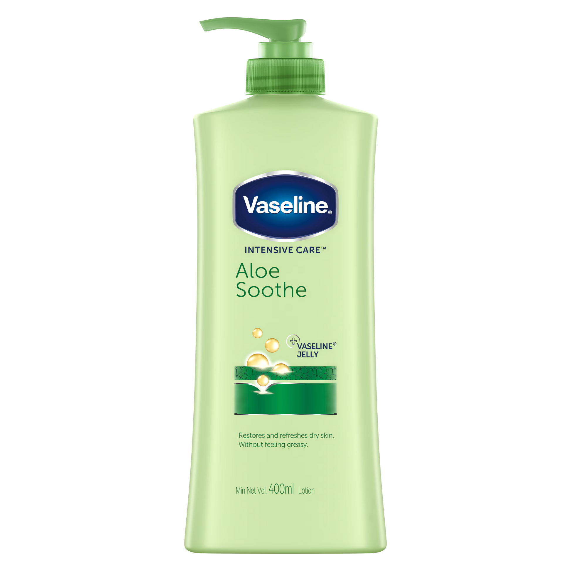 Vaseline Intensive Care Aloe Soothe Vaseline Jelly 400Ml - Khayest