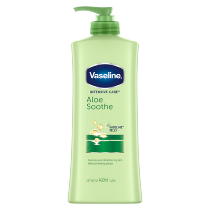 Vaseline Intensive Care Aloe Soothe Vaseline Jelly 400Ml - Khayest
