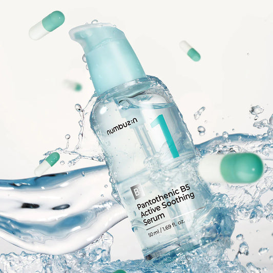 Numbuzin No.1 Pantothenic B5 Active Soothing Face Serum 50ml - Khayest