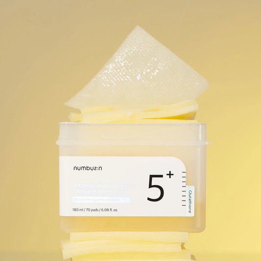Numbuzin No.5+ Vitamin Niacinamide Concentrated Pad 180ml - Khayest