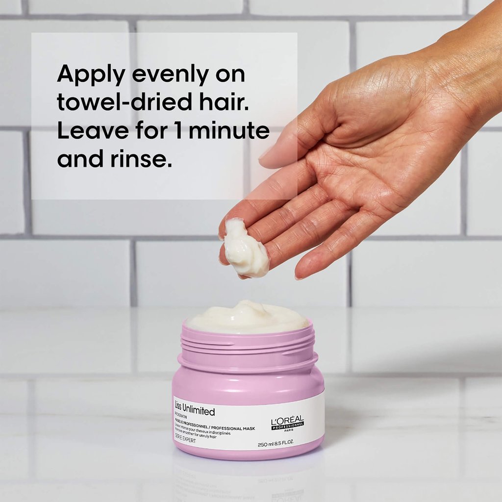 LOREAL Paris Professional Liss Unlimited Hair Mask 300g - Khayest