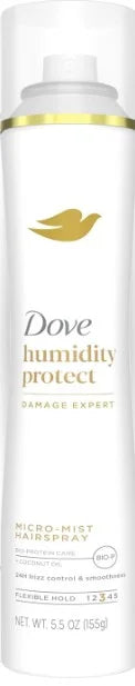 Dove Humidity Protect Damage Expert Micro-Mist Hair Spray 155g - Khayest