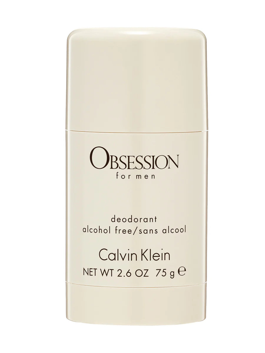 Calvin Klein Obsession for Men Alcohol-Free Deodorant Stick 75g - Khayest