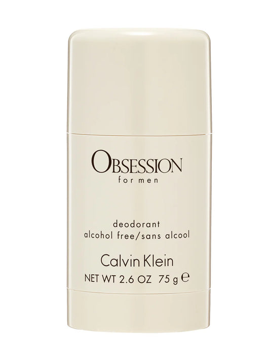 Calvin Klein Obsession for Men Alcohol-Free Deodorant Stick 75g - Khayest
