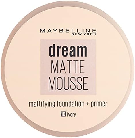 Maybelline Dream Matte Mousse Mattifying Foundation and Primer - Khayest