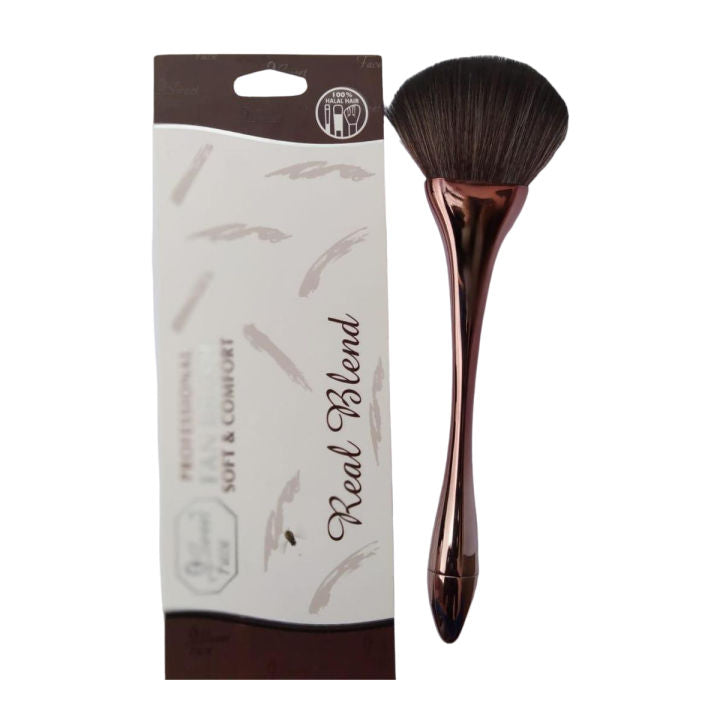Sweet Face Professional Soft & Comfort Fan Brush  Real Blend - Khayest