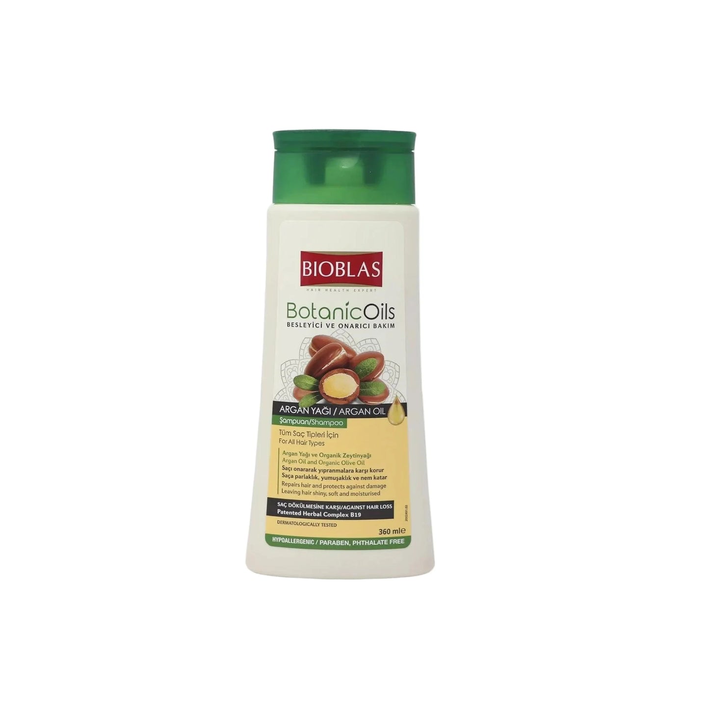 BioBlas Botanic Oils Argan Oil Shampoo 360ml