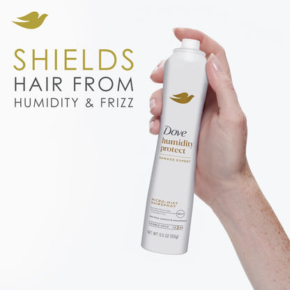 Dove Humidity Protect Damage Expert Micro-Mist Hair Spray 155g - Khayest