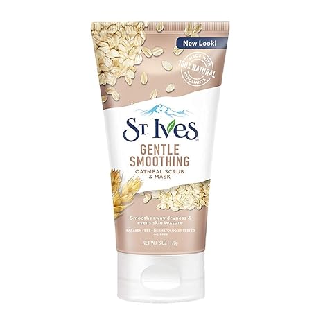 St. Ives Gentle Smoothing Oatmeal Scrub & Mask 170g - Khayest