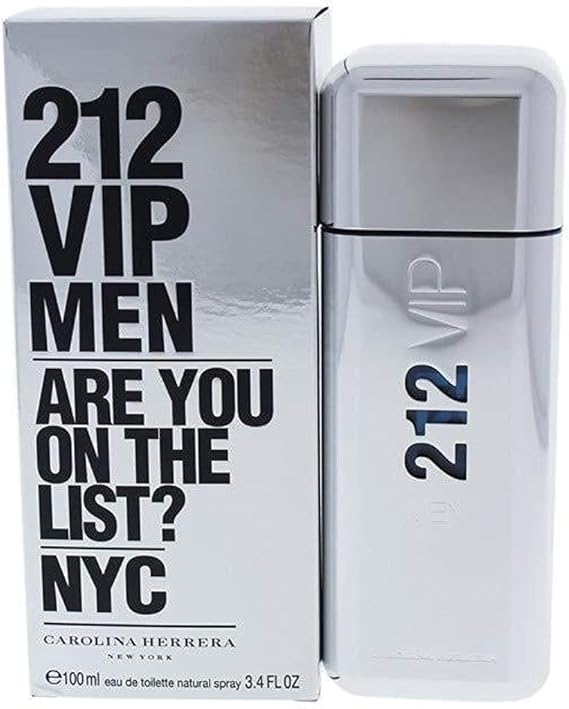 212 VIP Men Are You On The List by Carolina Herrera EDT Perfume For Men 100ml - Khayest