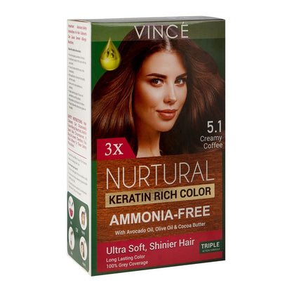 Vince Nurtural Keratin Rich Ammonia-Free Women Hair Color