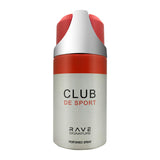 Club de Sport by RAVE Body Spray for Men 250ml