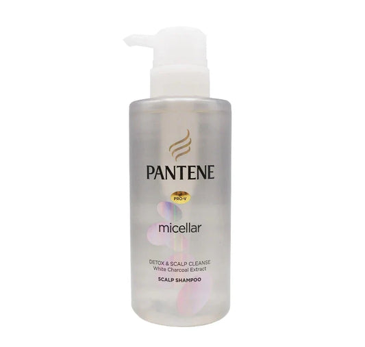 Pantene Pro-V Micellar Detox & Scalp Cleanse Shampoo with White Charcoal Extract