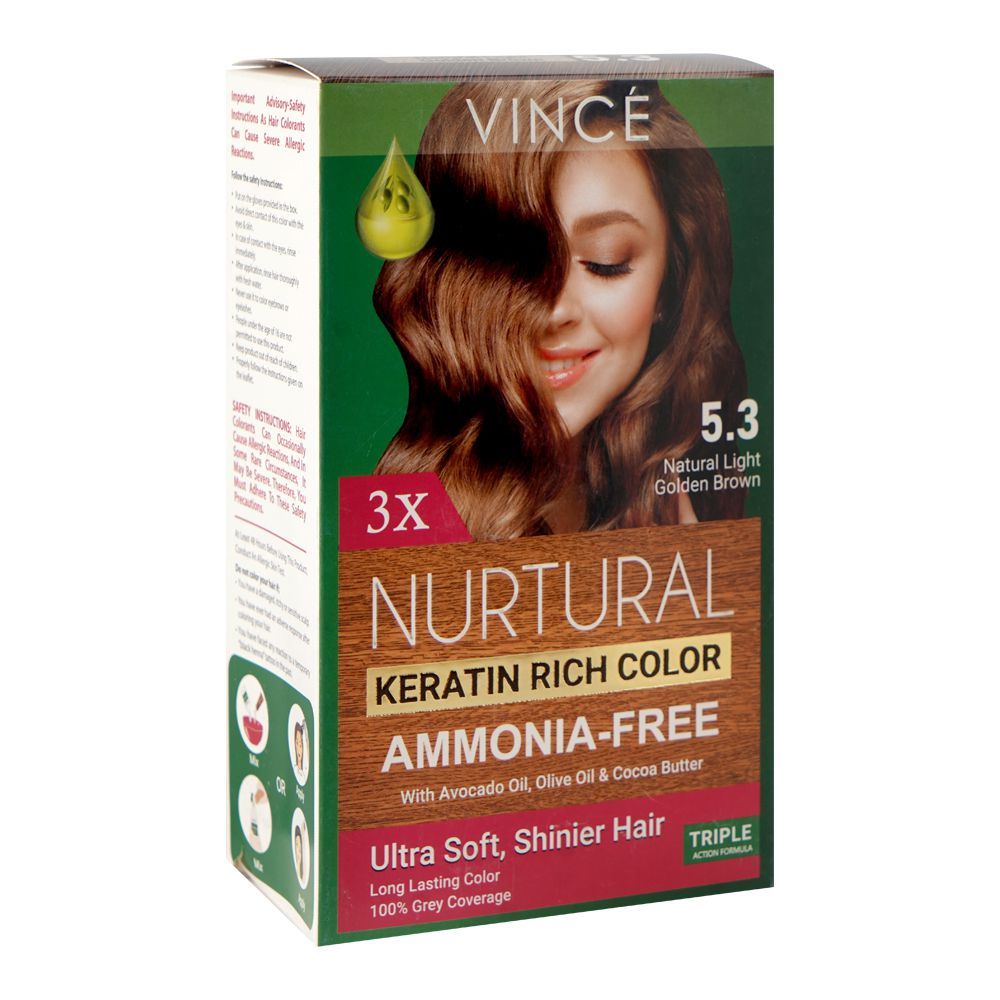 Vince Nurtural Keratin Rich Ammonia-Free Women Hair Color