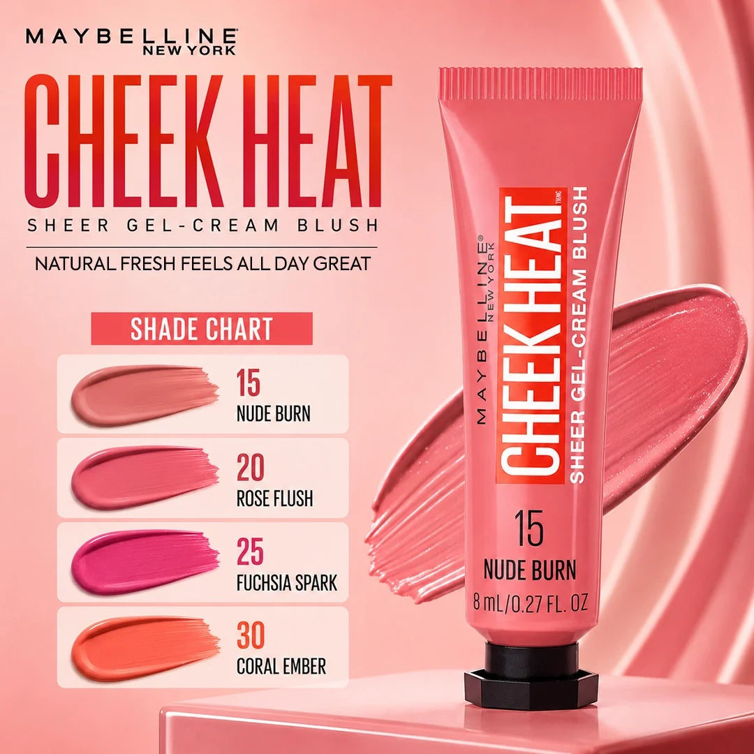 Maybelline New York Cheek Heat Gel-Cream Blush