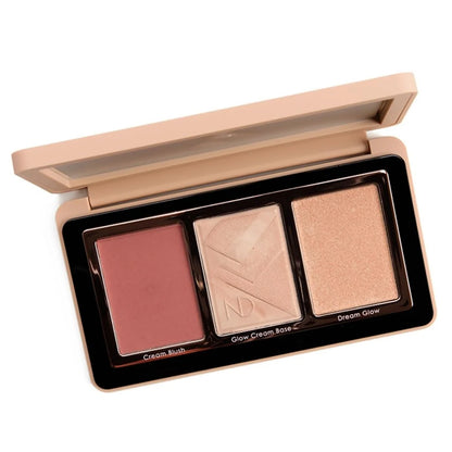 Natasha Denona My Dream Cheek Trio Blush & Highlighter Palette