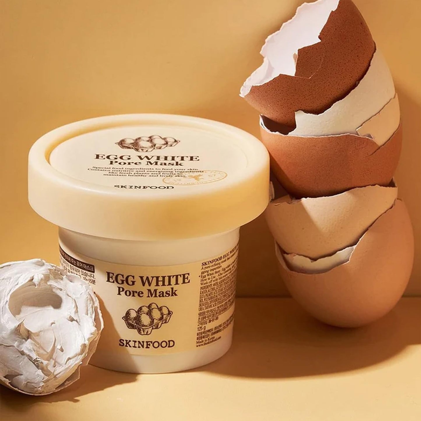 SKINFOOD Egg White Pore Mask - Khayest