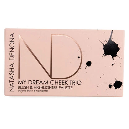 Natasha Denona My Dream Cheek Trio Blush & Highlighter Palette
