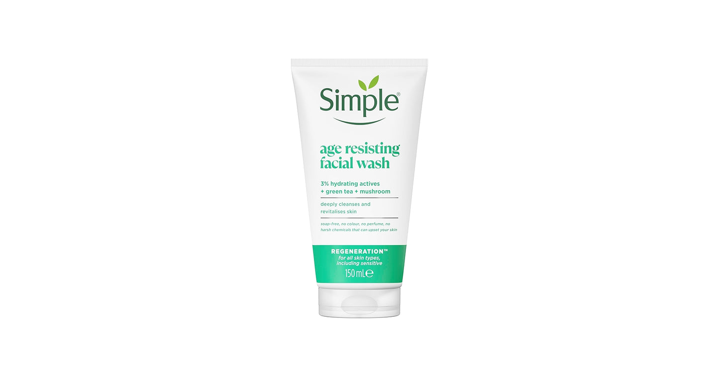 Simple Age Resisting Facial Wash 150ml