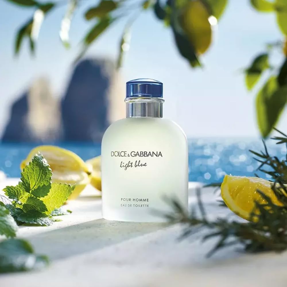 Dolce & Gabbana Light Blue Pour Homme EDT Perfume for Men 125ml - Khayest