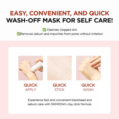 SKIN1004 Madagascar Centella Poremizing Quick Clay Stick Mask 27g - Khayest