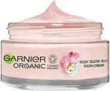 Garnier BIO Rosy Glow 3 in 1 (Nourish, Firm & Glow) Youth Cream 50ml